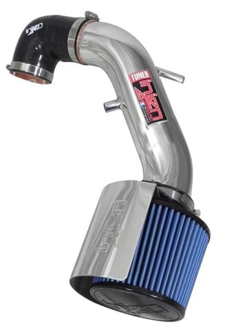 injen 91-01 jeep cherokee xj 4.0 l6 polished power-flow intake w/ mr tech & web nano filter pf5011p - image