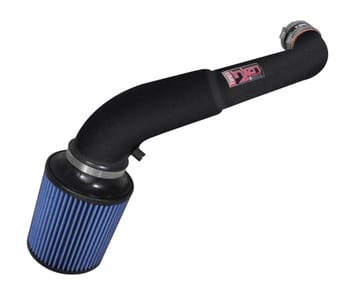 injen 05-07 jeep grand cherokee wk 4.7l v8 wrinkle black tuned air intake w/ mr tech pf5012wb - image