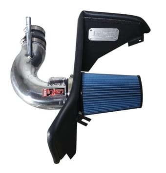 injen 2016+ chevy camaro 2.0l polished power-flow air intake system pf7017p - image