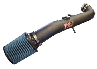 injen 2017+ chevrolet colorado / gmc canyon 3.6l wrinkle black power-flow air intake system pf7024wb - image