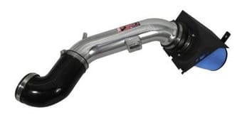 injen 12 ford f-150 v8 5.0l polished 4in power flow intake w/ mr tech/enc air box w/ front air inlet pf9011p - image