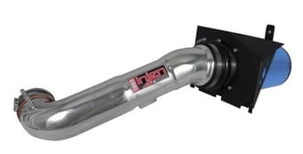 injen 09-10 ford f-150 3 valve v8 4.6l wrinkle black power-flow air intake system pf9028wb - image