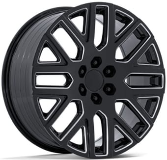 Performance Replicas PR231 Gloss Black Milled