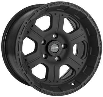 17x9 pro comp pa89 kore flat black 5x114.3/4.5 -6mm - image