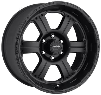 16x8 pro comp pa89 kore flat black 6x114.3/4.5 -12mm - image