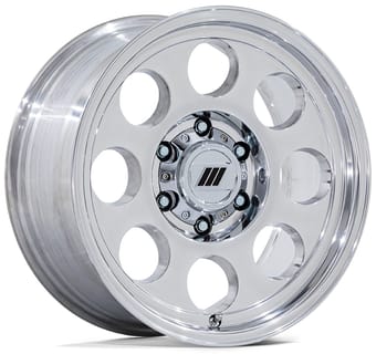 16x8 pro comp pa201 heritage polished 8x165/6.5 0mm - image