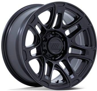 17x8 pro comp pa204 roughneck matte black 6x114.3/4.5 20mm - image