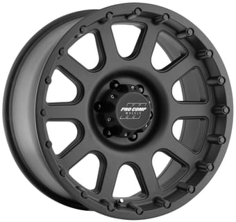 17x9 pro comp pa32 bandido flat black 6x139.7/5.5 -6mm - image