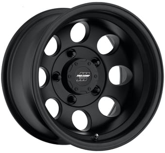 16x8 pro comp pa69 vintage flat black 5x114.3/4.5 -12mm - image
