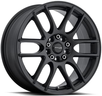 16x7 raceline 141b mystique satin black 4x100 | 4x108/4.25 40mm - image
