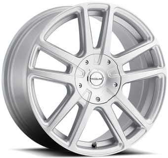 15x7 raceline 145s encore satin silver 4x100 | 4x108/4.25 40mm - image