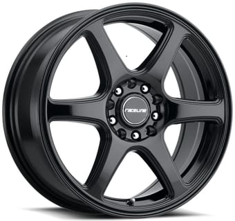 14x5.5 raceline 146b matrix gloss black 4x100 | 4x114.3/4.5 35mm - image
