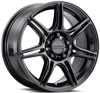 16x7 raceline 148b apex gloss black 5x110 | 5x115 40mm - image
