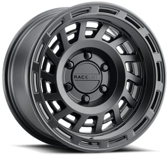 Raceline 957B Halo Satin Black