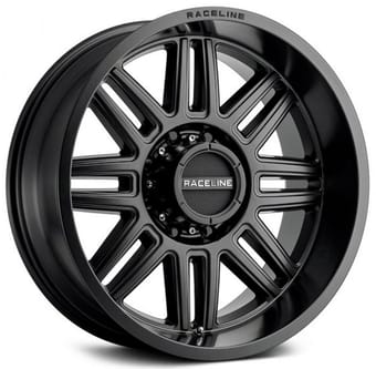Raceline 948B Split Satin Black
