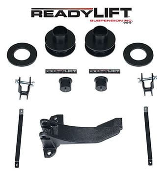 readylift 2.5" front leveling kit w/ track bar bracket 2005-2007 f-250/f-350/f-450 super duty 4wd 66-2515 - image