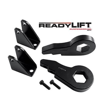 readylift 2.5" front leveling kit w/ forged torsion keys 2000-2010 chevrolet silverado 1500/2500hd/ 2000-2012 chevrolet/gmc 2500hd/ suburban/ yukon xl/ 2005-2010 hummer h2 66-3050 - image