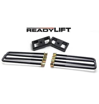 readylift 1" rear block kit 2011-2021 chevrolet/gmc 2500/3500 hd 66-3111 - image