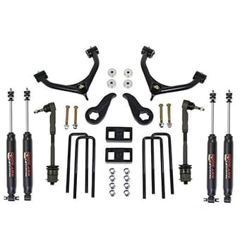 readylift 3.5'' front 2'' rear sst lift kit w/ sst3000 shocks 2011-2019 chevrolet/gmc 3500hd tow package/ 3500 dually 69-3522 - image