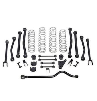 readylift 4" terrain flex 8-arm lift kit 2007-2018 jeep jk wrangler 4wd 69-6408 - image