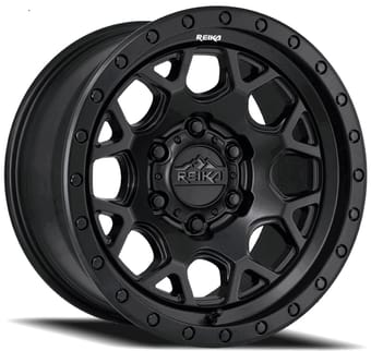17x9 reika r45 marauder satin black 6x139.7/5.5 -12mm - image