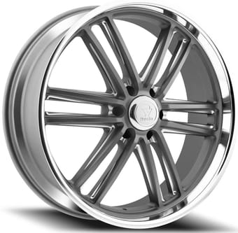 Resto R103 Maverick Texture Gunmetal Milled Window Diamond Cut Lip