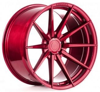 (clearance - no returns) 20x12 rohana rfx1 gloss red (cross forged) (deep concave) 5x4.5/114.3 22mm - image