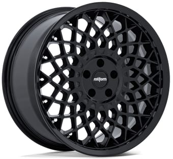 18x10.5 rotiform cjj gloss black rc212 5x114.3/4.5 22mm - image