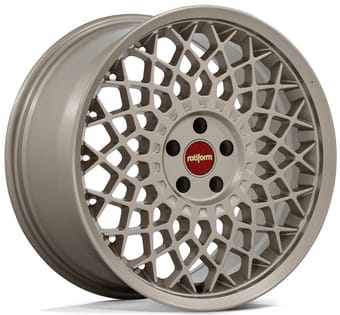 18x10.5 rotiform cjj matte gold rc212 5x120 25mm - image