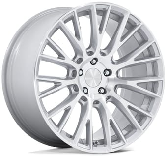 Rotiform LSE Gloss Silver Machined
