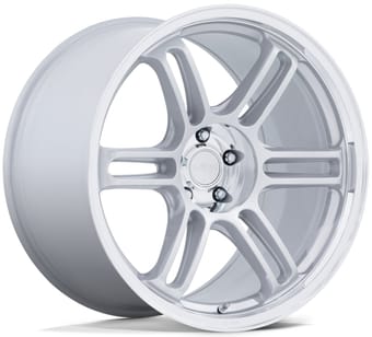 Rotiform RPS Matte Silver w/ Diamond Cut Lip