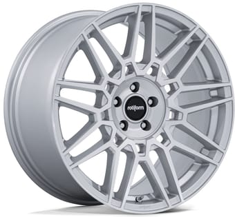 20x9 rotiform tdx silver machined rc215 5x112 45mm - image