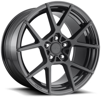 Rotiform KPS Matte Black w/ Gloss Black Windows