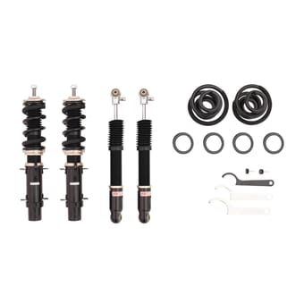 bc racing br series coilover kit for 2000-2006 audi tt awd/ 1999-2005 volkswagen jetta iv awd/ 1999-2005 volkswagen golf r32 awd s-03-br - image
