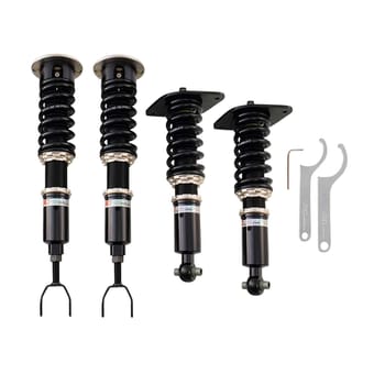 bc racing br series coilover kit for 1999-2004 audi a6 awd s-12-br - image