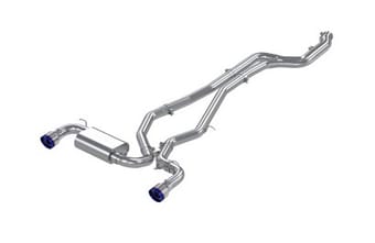mbrp 2020+ toyota supra 3.0l 3in catback dual rear burnt end tips - t304 s43003be - image