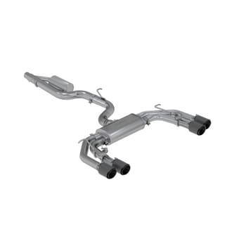 mbrp 15-20 audi s3 t304 stainless steel cat - active s46043cf - image