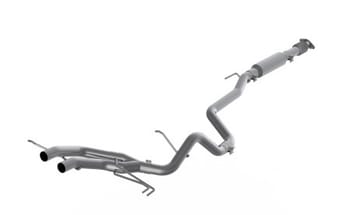 mbrp 13-18 hyundai veloster turbo 2.5in al cat back - dual exit s4702al - image
