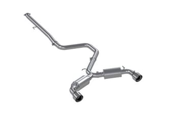 mbrp 2019+ hyundai veloster n 2.0l turbo 3in cat back - aluminized steel - t304 tip s4706al - image