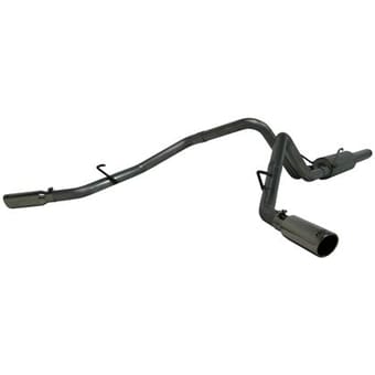 mbrp 2004-2005 dodge ram hemi 1500 5.7l sc/cc-sb cat back dual split side s5114al - image