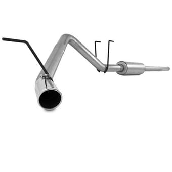 mbrp 2009 dodge ram 1500 5.7l cat back single side s5142al - image