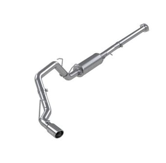 mbrp 19-21 dodge ram 1500 (crew cab & quad cab) 3in. single side catback exhaust - aluminized steel s5153al - image