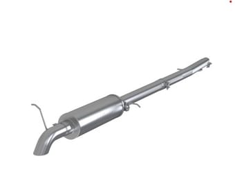 mbrp 2019 ford ranger ecoboost 2.3l 3in al turn down cat back s5225al - image