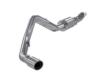 mbrp 11-12 ford f150 3in cat back single side exit alum exhaust system s5230al - image