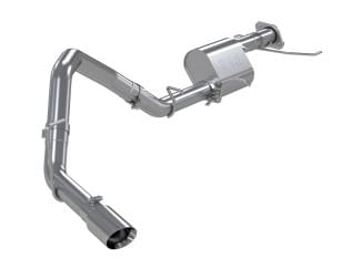 mbrp 18-21 ford expedition 3.5l ecoboost t304 stainless steel 3in cat-back - single side s5231304 - image