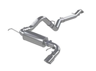 mbrp 2021+ ford bronco 2.3l/2.7l ecoboost 3in black aluminized catback exhaust s5235blk - image