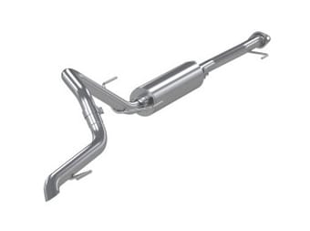 mbrp 04-21 toyota 4runner 4.0l 3in t304 stainless steel cat back single side exit s5343304 - image