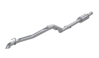 mbrp 2020 jeep gladiator 2.5in single rear exit cat back exhaust - t304 ss (off-road) s5537304 - image