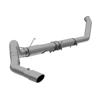 mbrp 2003-2004 dodge 2500/3500 cummins 5 turbo back single side s61140409 - image