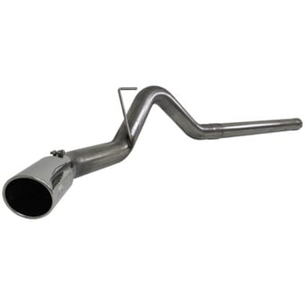 mbrp 2010 dodge 2500/3500 cummins 6.7l filter back single side t409 exhaust system s6130409 - image